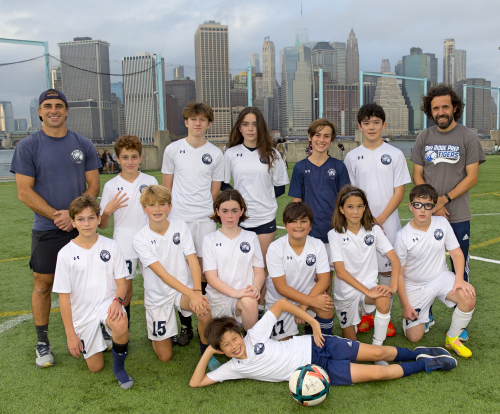 middle soccer group photo