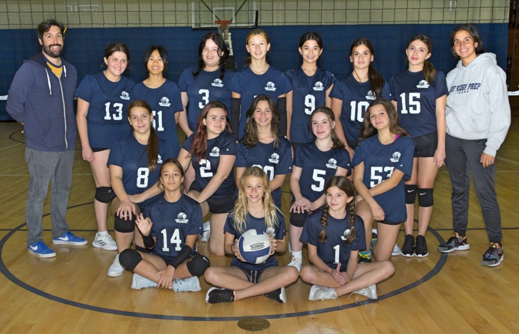 middle school volleyball team